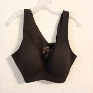 HoneyLove V-Neck Bra NWT 3X Black